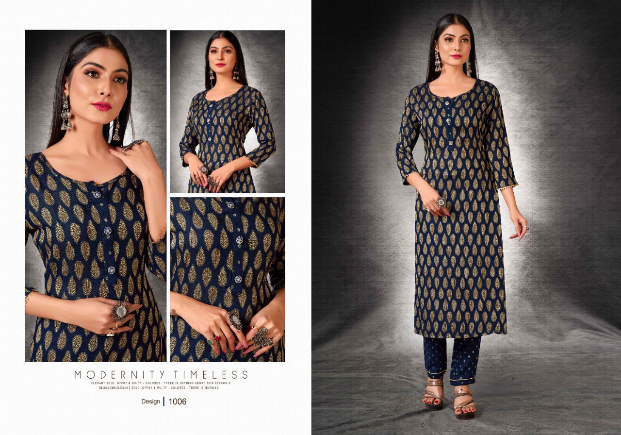 Alishka Silkberry Ethnic Wear Wholesale Kurti With Bottom Collection